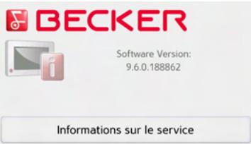 BECKER READY 50 - Informations sur le service - 2