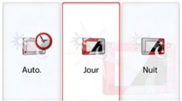 BECKER READY 50 - Mode d'affichage jour/nuit - 2