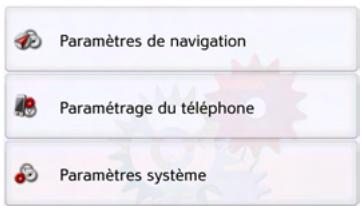 BECKER READY 50 - Sélection des réglages du système - 2