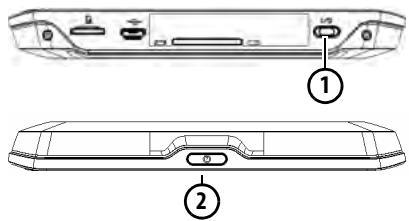 BECKER TRANSIT 5 LMU, TRUCK - Mise en marche/arrêt de l'appareil de navigation (en fonction du modulo) - 1