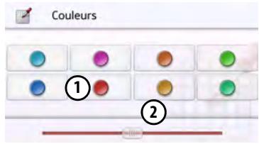 BECKER TRANSIT 5 LMU, TRUCK - Réglage des couleurs - 2