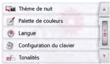 BECKER TRANSIT 5 LMU, TRUCK - Menu des réglages du système - 2