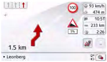 BECKER TRANSIT 5 LMU, TRUCK - Touche Mode visualisation - 7
