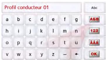 BECKER TRANSIT 5 LMU, TRUCK - Renommer le profil de conducteur - 2