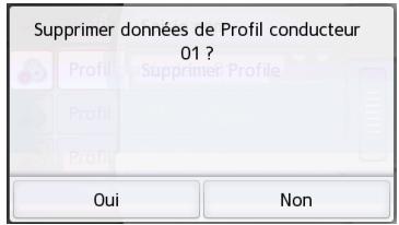 BECKER TRANSIT 50 - Suppression du profil du conducteur - 1