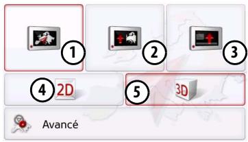 BECKER TRANSIT 50 - Touche Mode visualisation - 2