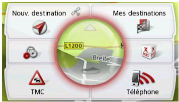 BECKER TRANSIT 50 - Utilisation duurreapirelde navigation avec la telecommande - 2