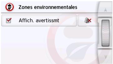 BECKER TRANSIT 50 - Réglage des zones environnementales (en fonction du modele) - 1