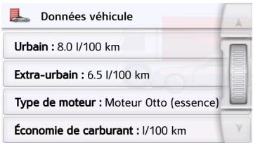 BECKER TRANSIT 50 - Touche Données vehicule - 2