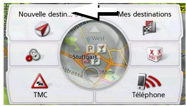 BECKER TRANSIT 50 - Menu « Nouvelle destin… » - 1