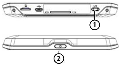 BECKER TRUCK - Switching the Navigation device on/off (model dependent) - 1