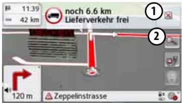 BECKER TRUCK - Warnings with planned route - 1