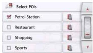BECKER TRUCK - Select POI categories - 2