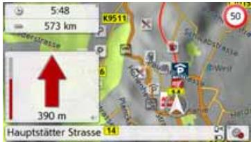 BECKER TRUCK - The Map view button - 3