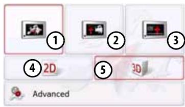 BECKER TRUCK - The Map view button - 2