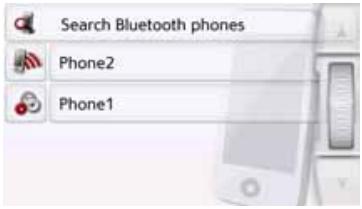 BECKER TRUCK - Calling up a device list - 1