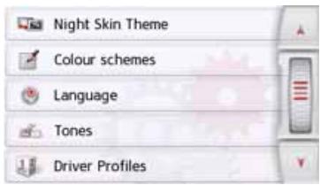 BECKER TRUCK - The system settings menu - 2