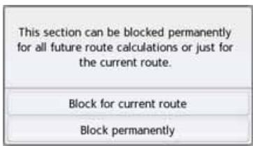BECKER TRUCK - Blocking route sections/roads - 1