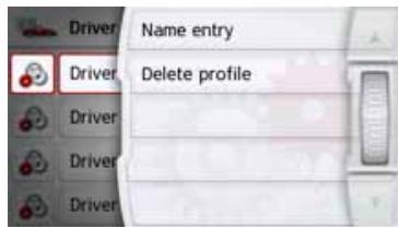 BECKER TRUCK - Renaming driver profile - 1