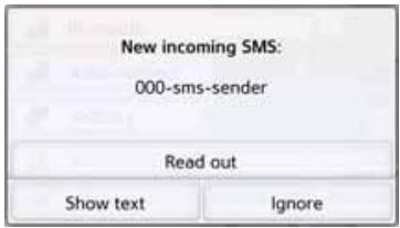BECKER TRUCK - Incoming text message - 1