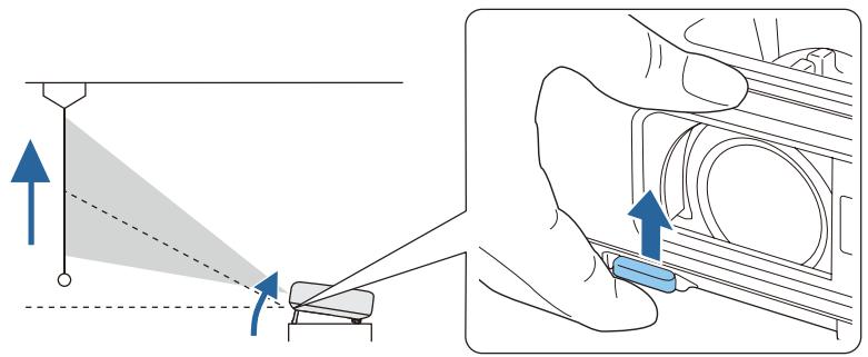 EPSON TW490 - Réglage de la position de l'image - 1