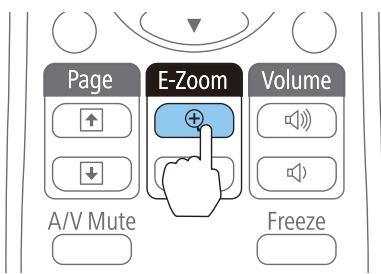 EPSON TW490 - Agrandissement d'une partie de l'image (E-Zoom) - 2