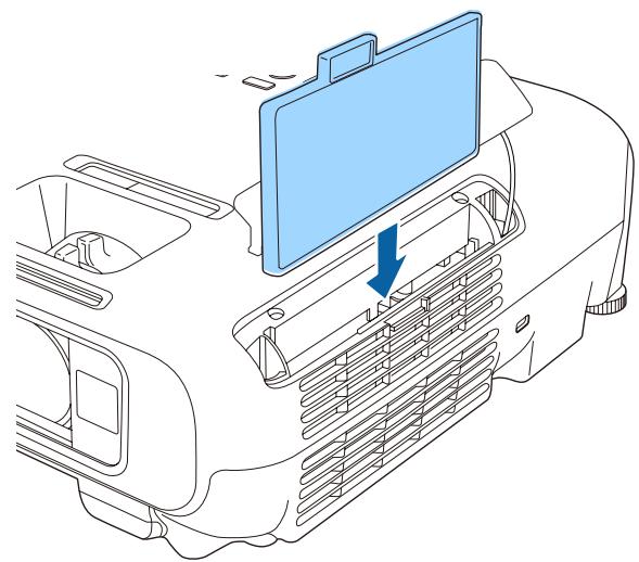 EPSON TW490 - Installez le nouveau filtrre a air. - 1