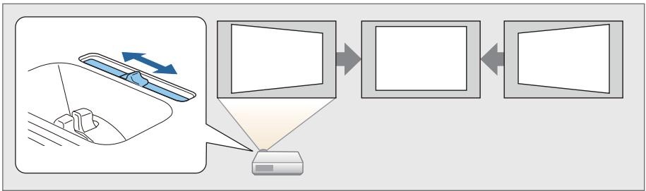 EPSON TW490 - Correction la distorsion trapézoidale - 1