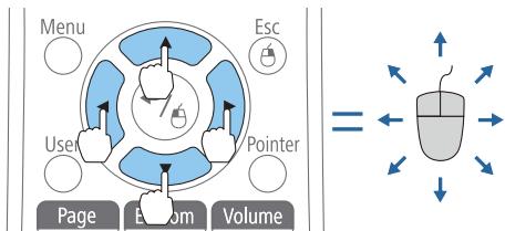 EPSON TW490 - Déplacement du pointeur de la souris - 1
