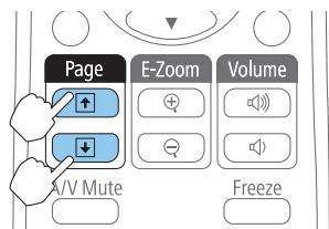 EPSON TW490 - Page Haut/Bas - 1