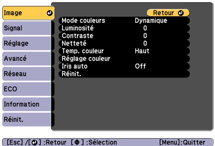EPSON TW490 - Menu Image - 1