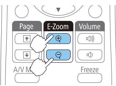 EPSON TW490 - Agrandissement d'une partie de l'image (E-Zoom) - 5