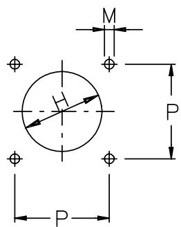 EQUATION G4 - COTES D'ENCOMBREMENT EN mm - 3