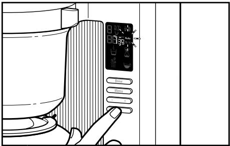 KITCHENAID 5KCM1204EOB - Réglage de la fonction de mise en marche différée - 3