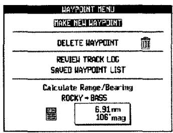 ICOM GP-360ML - OTHER METHODS OF CREATING WAYPOINTS - 2