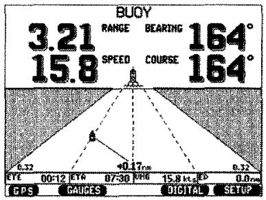 ICOM GP-360ML - STEERING TO A WAYPOINT - 2