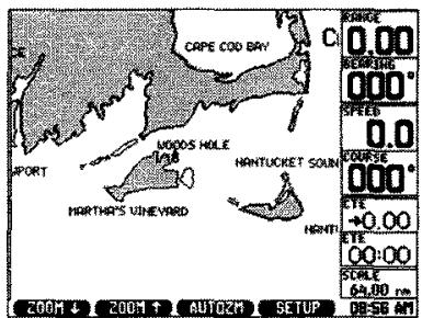 ICOM GP-360ML - DISPLAYING A CHART - 1