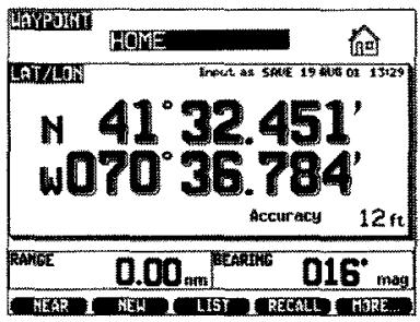 ICOM GP-360ML - SAVING YOUR STARTING POSITION - 2