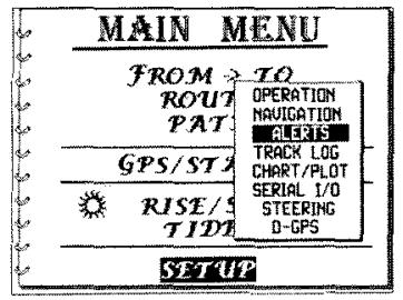 ICOM GP-360ML - ALERT SETUP - 2