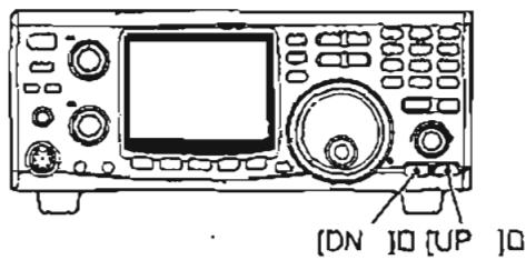 ICOM IC-910H - Durant un fonctionnement en mode VFO - 1