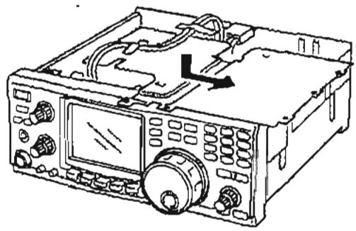 ICOM IC-910H - Ouverture du boîtier - 3