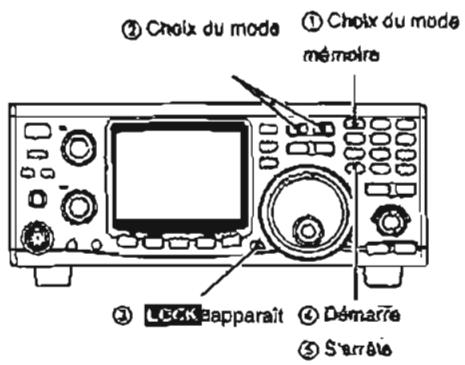 ICOM IC-910H - Balayage en fonction du mode - 1