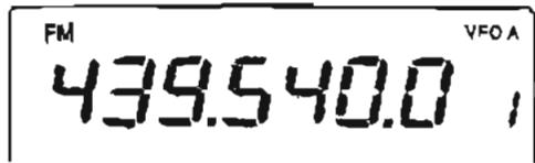 ICOM IC-910H - Régler la fréquence compensatrice - 2