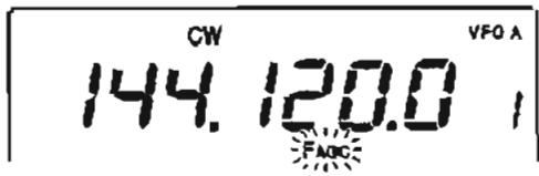 ICOM IC-910H - Témoin de centrage de la FM - 2