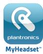 PLANTRONICS M155 - Téléchargez l'application MyHeadset - 1