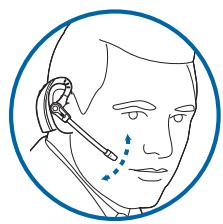 PLANTRONICS SAVI W430-M - Ajustement du micro-casque - 6
