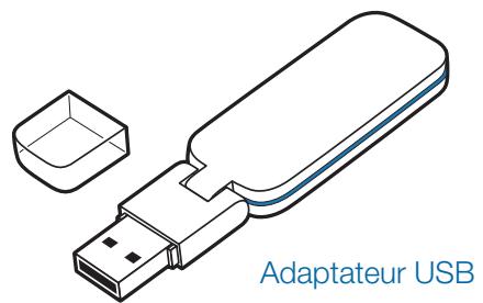 PLANTRONICS SAVI W430-M - Adaptateur USB et chargeur Savi W430-M - 1