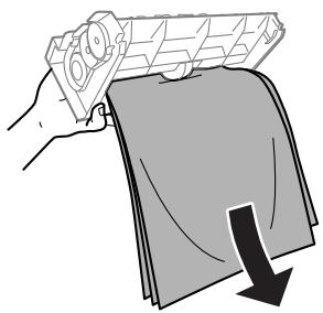 EPSON WF3540DTWF,  WORKFORCE WF-3540DTWF - Remover papel encravado da tampa posterior - 6