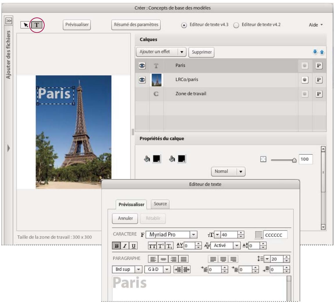 ADOBE SCENE7 4.4 - Description de l'écran Modèle - 1