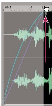 ADOBE SOUNDBOOTH CS4 - Création d'un fondu d'entrée ou de sortie précis - 1